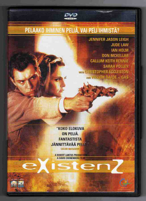 eXistenZ (David Cronenberg) DVD Egmont Suomijulkaisu