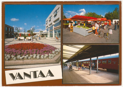 Vantaa Tikkurila juna-asema tori