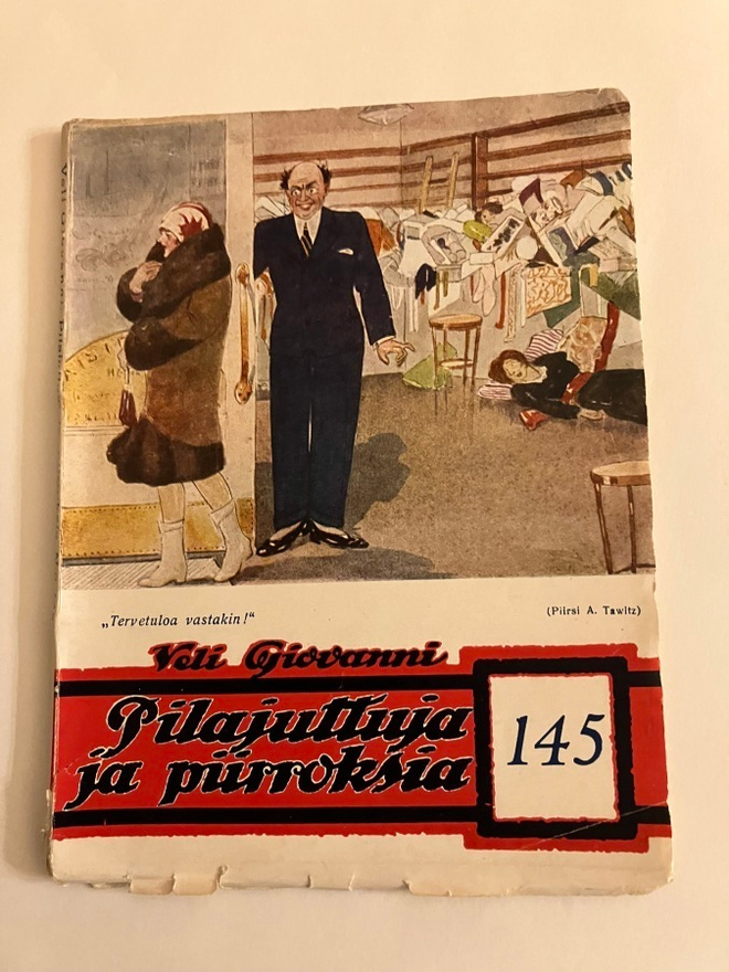 Veli Giovanni : Pilajuttuja ja piirroksia 145