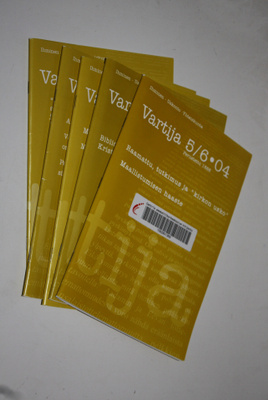 Vartija 1-6/2004 (vuosikerta) : kirkollinen kuukauslehti