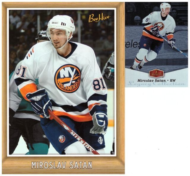 2 x MIROSLAV SATAN Islanders, ErikoisKortteja