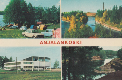 Anjalankoski sommitelmakortti väri p219