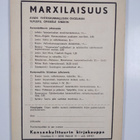 Kimmo Kuismanen : Marxilaisuuden peruskurssi 2 jakso - pikkukuva 2