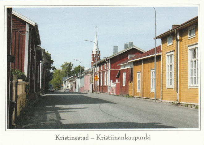KIRKKOKORTTI - KRISTIINANKAUPUNGIN UUSI KIRKKO - 1