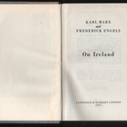Marx and Engels On Ireland, Progress Press 1971, skp., K3 - pikkukuva 3