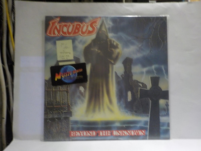 INCUBUS - BEYOND THE UNKNOWN M-/M- SAKSA 1990 LP