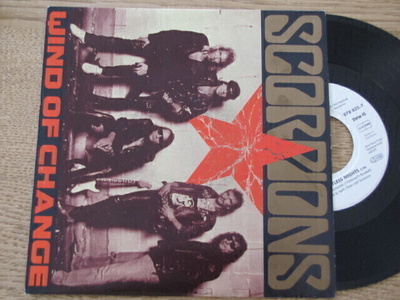 Scorpions Wind of change 7 45 saksa 1990