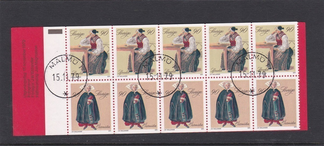 RUOTSI - 1979 H 317 ( Fa 1105 - 1106 ) VIHKO LEIMATTUNA