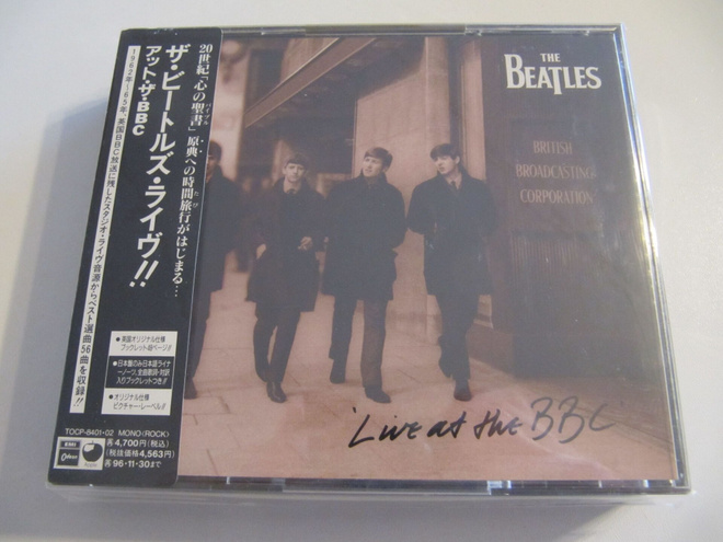 The Beatles Live At The BBC Japanilainen 2 * CD OBI