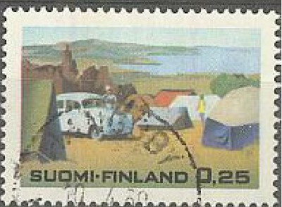 1968 kesämatkailu kaunis Hangoby-69