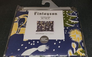 Finlayson Joulumuumi tyynyliina 55x65cm, design Tove Jansson