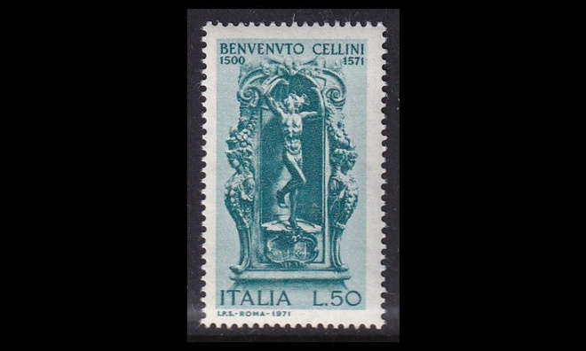 Italia 1331 ** Kultaseppä kuvanveistäjä B Cellini (1971)