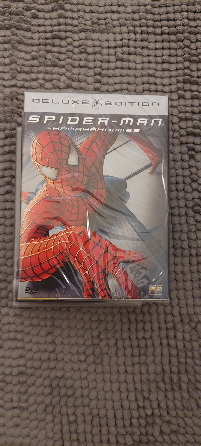 Spiderman - hämähäkkimies Dvd Suomiversio Muoveissa