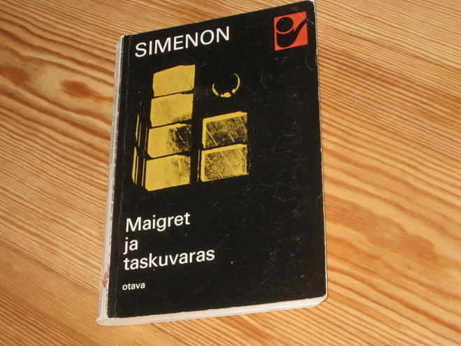 Simenon, Georges: Maigret ja taskuvaras 1.p nid. v. 1968