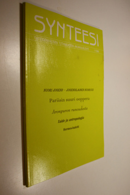 Synteesi - taiteiden välisen tutkimuksen aikakauslehti 1/...