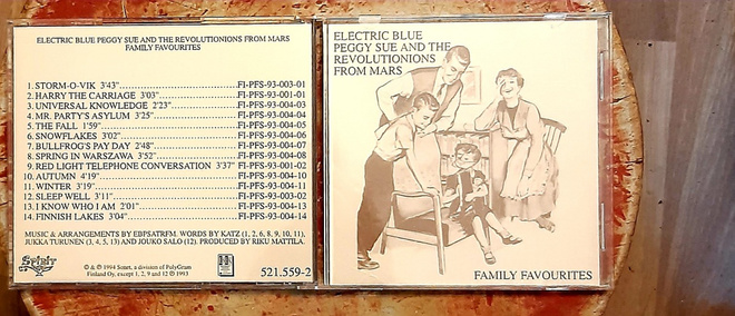 Electric Blue Peggy Sue/Revolutionions From Mars - Family fa