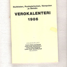 Verokalenteri, Huittinen ym. , 2 kpl. , 1984 ja 1986. - pikkukuva 2