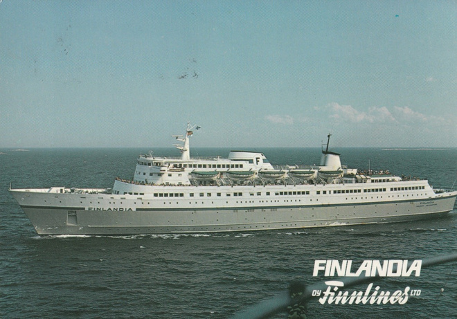 LAIVAKORTTI - M/S FINLANDIA - 1