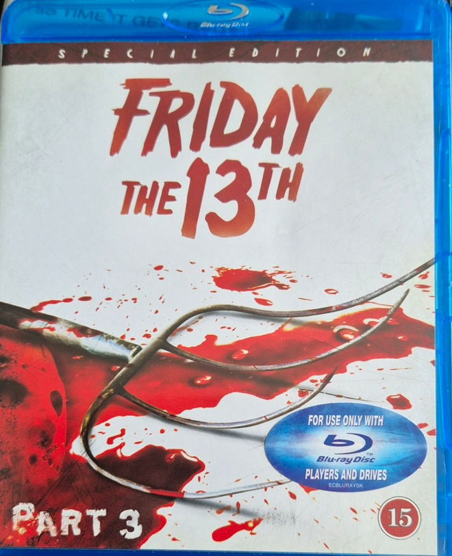 Friday The 13th Part 3 -Blu-Ray