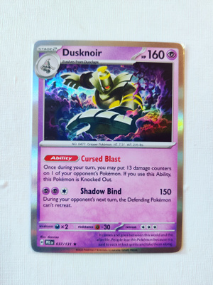 Dusknoir Holo Rare