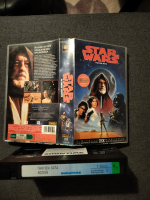 Star wars-tähtien sota VHS pikkukoppainen