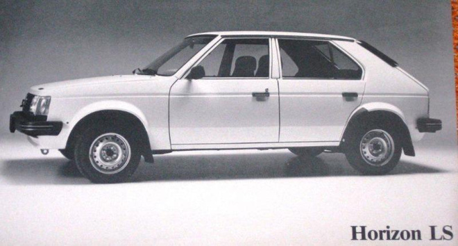 1982 Talbot Horizon LS esite - KUIN UUSI - 1,1-litrainen