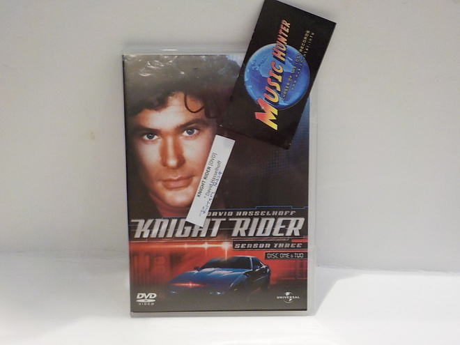 KNIGHT RIDER RITARI ÄSSÄ KAUSI 3 2DVD + HASSELHOFF NIMMARI