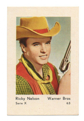 Purkkakuva Hellas n:o 63 RICKY NELSON