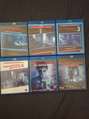 Paranormal Activity 1-6 Nordic