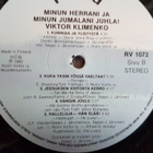 Viktor Klimenko – Minun Herrani Ja Minun Jumalani Juhla! LP - pikkukuva 4