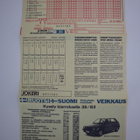 Veikkauskuponki Ruotsi-Suomi yleisurheilumaaottelu v. 1983 - pikkukuva 3