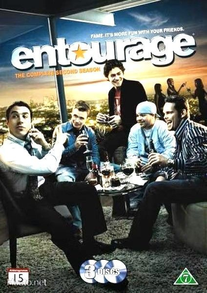 UUSI Entourage - Kausi 2 (2005) 3 DVD