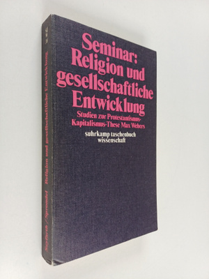 Seminar : Religion und gesellschaftliche Entwicklung : St...