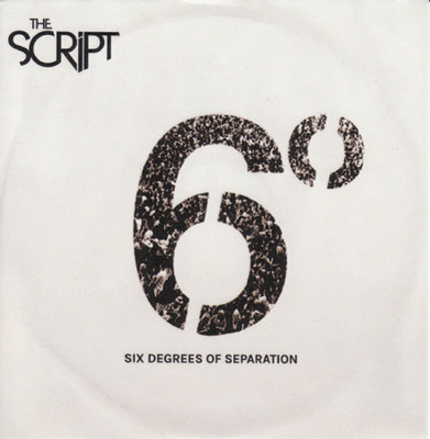 The Script • Six Degrees Of Separation PROMO CDr-Single