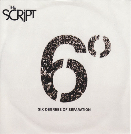 The Script • Six Degrees Of Separation PROMO CDr-Single