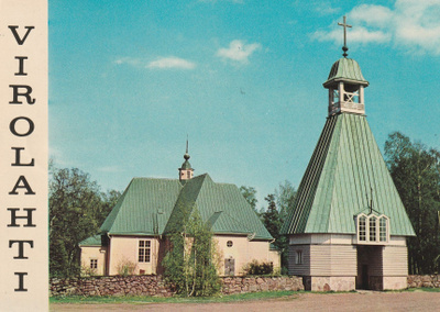 KIRKKOKORTTI - VIROLAHDEN KIRKKO - 1
