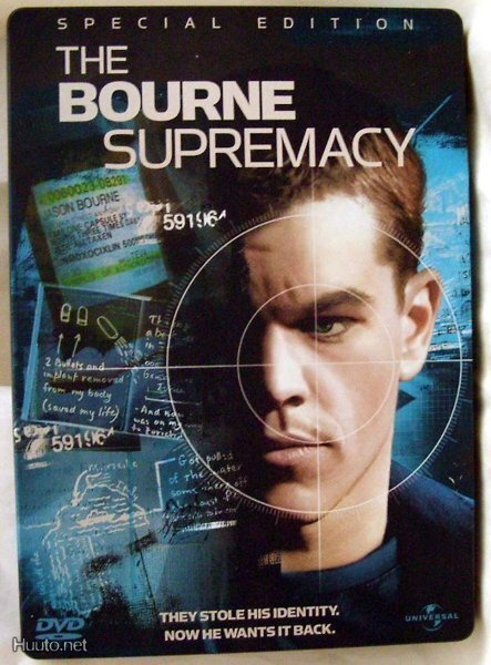 The Bourne Supremacy Special Steelbook Edition (2Levyä)(R2)