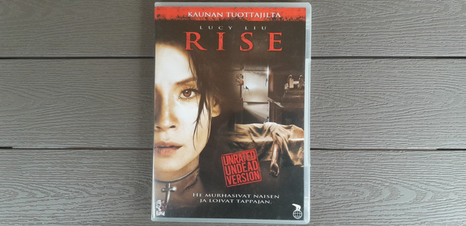 DVD: RISE - Unrated Undead Version (Lucy Liu 2007)