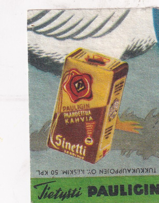 Tietysti Pauligin Sinetti  Kahvia . s52