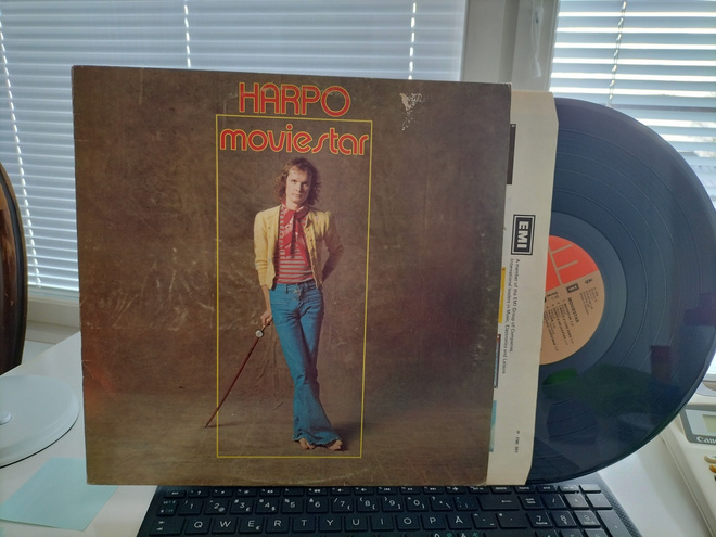 HARPO, Moviestar, LP SWE -76 SIISTI KUNTO !!