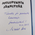 Elisabet Aho : Joulupukkia jännittää (signeerattu, tekijä... - pikkukuva 2
