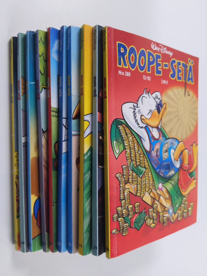 Walt Disney : Roope-Setä vuosikerta 2002 (1-12, puuttuu n...