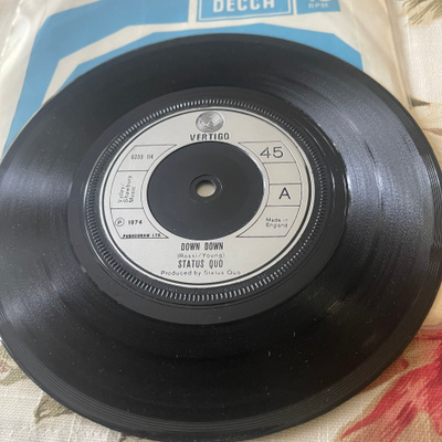STATUS QUO: Down Down * Nightride * UK 1974