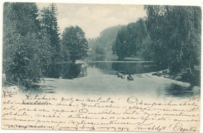 ÅMINNEFORS -vanha Carte Postale