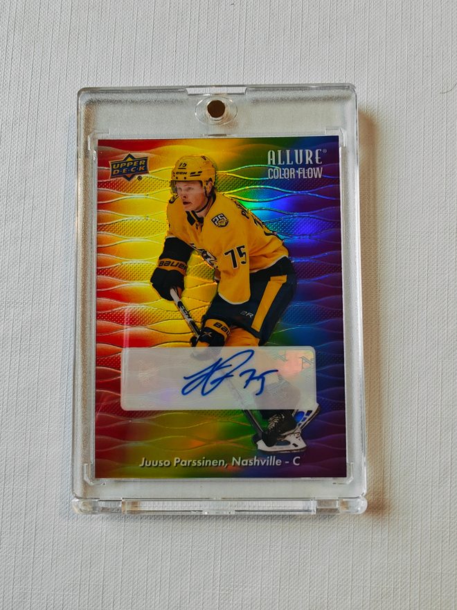Juuso Pärssinen - 23-24 UD Allure Full Rainbow Auto