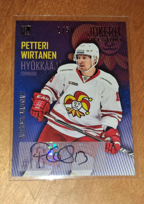 16-17 Sereal Jokerit Autograph Petteri Wirtanen /50