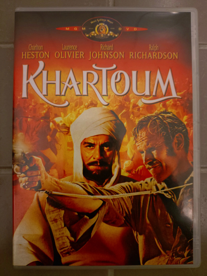 Khartoum (1966) Charlton Heston, Laurence Olivier, DVD
