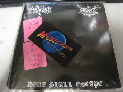 AZAGHAL / SAEL 7'' SPLIT RANSKA 2004 PAINOS M-/M-