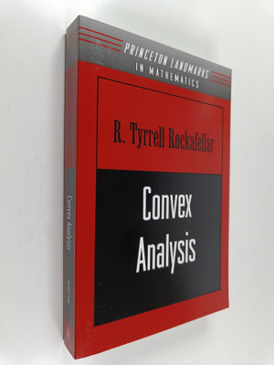 R. Tyrrell Rockafellar : Convex analysis