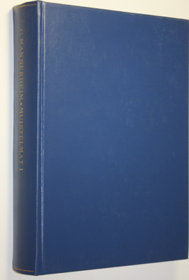 Carl Gustaf Emil Mannerheim : Muistelmat 1